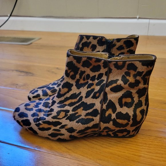 Nine West size 8 leopard pixie boots - Picture 4 of 6